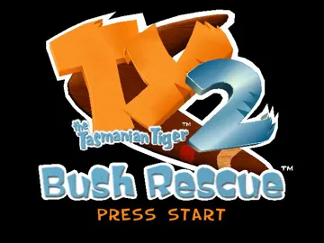 TY The Tasmanian Tiger 2 Bush Rescue (USA) screen shot title